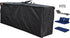 acoveritt 60"X20"X28" Outdoor Rectangular Cushion/Cover Storage Bag, Protective Zippered Storage Bags with Handles
