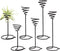 AHANDMAKER 6 Packs Airplant Planter Holder, 3 Sizes Air Plant Container Tillandsia