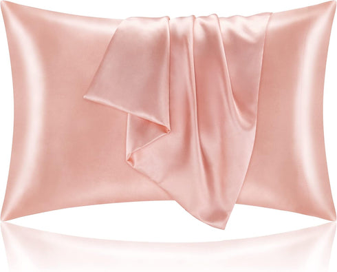 BEDELITE Satin Pillowcase for Hair and Skin, 2 Pack Super Soft and Cooling Similar to Silk