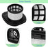 IX140 IX141 IX142 Filters, Lichelete Filters for Shark Rocket Pet Pro, 2 Pack Filter, Foam and Felt Filter Kit