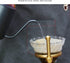 350ml Gooseneck Coffee Kettle - 304 Stainless Steel Tea Kettle for Stovetop, Long Spout, Black