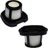 Vacuum Filter Replacement for Bissell 2284W, 2390, 2389, 2390A, Includes 4 Mesh and 4 Foam Filters