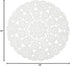 Juvale White Lace Paper Doilies for Tea Party Decorations - 12 in Round, 200 Pack Disposable Paper Placemats