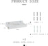 Set 2 8Inch Freezing point Small Floating Shelves for Wall of Natural Wood Mini Wall Shelf Decor Plant Display