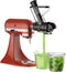 Masticating Juicer Attachment for KitchenAid Mixer, Cold Press Juicer Accessories with Dual Feed Chute