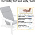 High-Density Foam Cushions for Adirondack Chairs - High Back Design