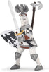Papo Hand-Painted Figurine - Medieval Fantasy White Crested Knight - Collectible for Children 3+