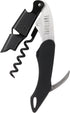 Vintorio Professional Waiters Corkscrew - Wine Key with Ergonomic Rubber Grip, Beer Bottle Opener, Foil Cutter (1 Pack)