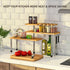 Countertop Counter 3-Tier Counter 4 ZHWS Kitchen Organizer Spice Rack for Salt, Bathroom Organizer Over Sink