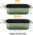 9x5 Inch Flavehc Bread Pan Cast Iron Loaf Pan with Lid Bread Loaf Pan for Baking Bread Enameled Cast Iron Sourdough