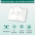 30Pcs Dazzle Bright Hooks for Outdoor String Lights Clips, Heavy Duty Cable Clips Waterproof Adhesive Strips