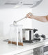 YAMAZAKI home 6784 Kitchen Multi Eco Stand, Multifunctional Plastic Bag Holder, One Size, White