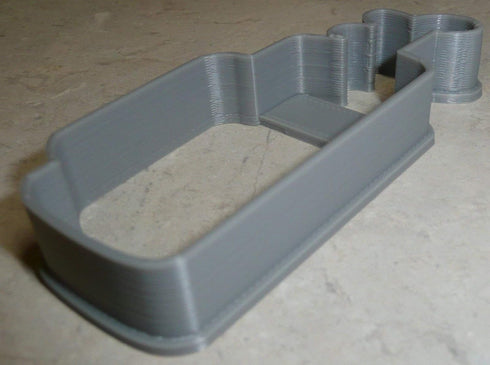 GOLF BAG OUTLINE COOKIE CUTTER - 3D Printed Sports Athletics Equipment Holder Made in USA PR2495