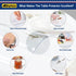 30 Inch Round Clear Plastic Tablecloths Cover Furniture Dining Kitchen Coffee Table Protector Liner Thick Protective