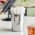 OCS Parts 6.75-Inch Kitchen Utensil Holder, Stainless Steel Dishwasher Safe Countertop Organizer