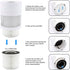 Nispira 42269 True HEPA Activated Carbon Filter Replacement for Silentnight Air Purifier, Removes Dust and Smoke
