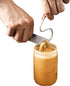 Bigwaves Peanut Butter Stirrer Tool, Fits 12-30 oz Jars, Stainless Steel Natural,