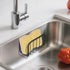 HLOOL Sponge Holder for Kitchen Sink with Suction Cups, Kitchen Sponge Holder,Sink Caddy(Black)