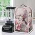 Hummingbird Floral Blender Dust Cover for Kitchen Stand Mixer or Coffee Maker, Polyester Dust Proof with Top Handle