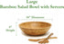Bamboo Salad Bowl and Server Set by Lipper International