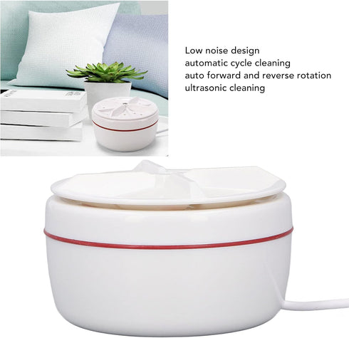 Portable Washing Machine Mini Bucket, Collapsible Travel Washer, 30w Laundry Washing Tool for Hotel Dormitory Home
