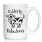 Udderly Fabulous Cow Coffee Mug - Funny Cow Gifts & Decor - Large 15oz White Ceramic Mug