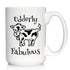 Udderly Fabulous Cow Coffee Mug - Funny Cow Gifts & Decor - Large 15oz White Ceramic Mug