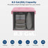 16.1 Inches Storage Ottoman Foldable Small Ottoman Foot Rest Foot Stool Velvet Ottoman with Storage for Living Room