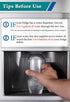 Refrigerator Ice Maker Water Line Kit, 10' Braided Stainless Steel Fridge Water Line with Compression Fittings