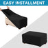 Flamingo P Ottoman Slipcovers Stretch Fabric Storage Ottoman Covers Footrest Sofa Slipcovers Footstool Protector Covers