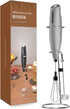 Double Whisk Milk Frother Handheld Electric Mixer, Egg Beater, Foam Maker for Coffee, Latte, Cappuccino