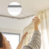 Jetec 60 Pcs Metal Curtain Track Hooks, S Shaped Small Drape Wire Hooks for Ceiling Drape Track (Silver)