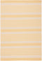 SAFAVIEH Courtyard Collection 2'7" x 5' Gold/Beige CY6062 Stripe Indoor/Outdoor Area Rug - Waterproof Easy-Cleaning