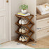 Closet 4 YYW Shoe Rack, Foldable Bamboo Shoes Shelf, Freestanding Shoe Storage Organiser for Entryway, Hallway