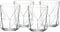 Bormioli Rocco Cassiopea Double Old Fashioned Glass, Set of 4
