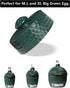 Accessories for Big Green Egg, Top Damper Cap for Big Green Egg Replacement Parts, Ceramic Chimney Cap for Big Green