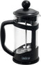 French Press Immersion Brewer Coffee Maker with Stainless Steel Filter System, 12oz, Black