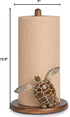 Countertop Turtle Paper Towel Holder - Decorative Paper Towel Holders Wooden Cute Decor Sea Turtle Gifts for Women Wood