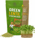 Todd's Seeds Sprouting Green Lentil Seeds, Heirloom, Non-GMO, Chemical Free, High Germinating