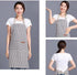 Adjustable Bib Apron - Cotton Cooking Kitchen Apron with 2 Pockets for Women Men Chef Restaurant BBQ