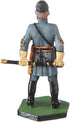 danila-souvenirs Hand Painted Metal Sculpture Miniature Figurine of USA Civil War General Stonewall Jackson 54mm #5.54