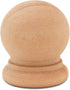 Wood Finials, 3/4 Inch Tall with 1/4 Inch Hole, Unfinished Wood Caps for Crafts and DIY, Pack of 100 by Woodpeckers