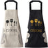 DILLMAN Women Kitchen Apron: Waterproof, Big Pocket, Hand Wipe Pockets for Cooking and Baking