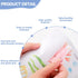 6 PRATIQUE Non Slip Bathtub Stickers, Pages Sea Organism Adhesive Kids Anti Slip Decal Threads for Shower Floor