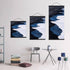 Ywlake Magnetic Poster Hanger, 32x24 32x48 32x23 Wooden Magnet Print Posters Dowel Scroll Hanger Kit for Walls (Black,
