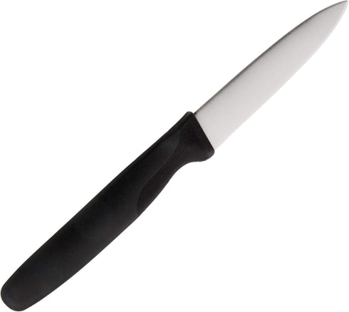 Mercer Culinary M23900P Millennia Paring Knife, 3-Inch Slim, Black Handle