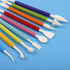 13PCS Fondant Tool Set Cake Decorating Hand Tools, Double Head Metal Ball, Gum Paste Modeling Tools