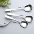 Set of 3 Stainless Steel Soup Spoons, Table Spoons, Dinner Spoons, Special Square Design