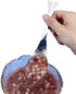 2Pcs 6.3inch Fish Spoon - 18/10(304) Stainless Steel Flatware for Soup, Porridge, Dessert