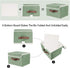 Storage Bins Boxes with Lids 2 Pack, Decorative Collapsible Fabric Storage Basket Containers for Organizing Closet Home